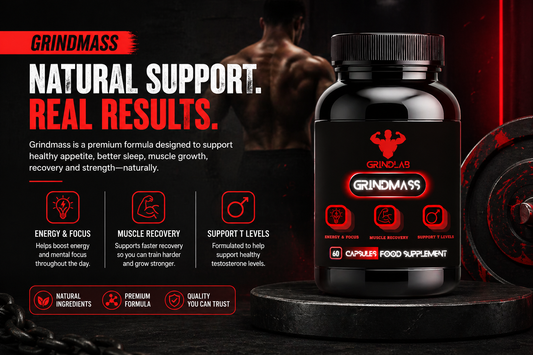 Grindmass: The Natural Way to Build Strength, Recovery & Muscle Growth