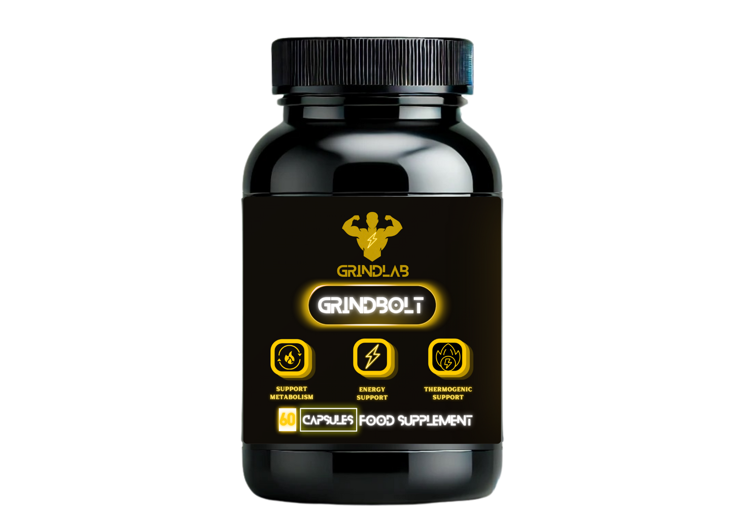GrindBolt 60 Capsules - Food Supplement