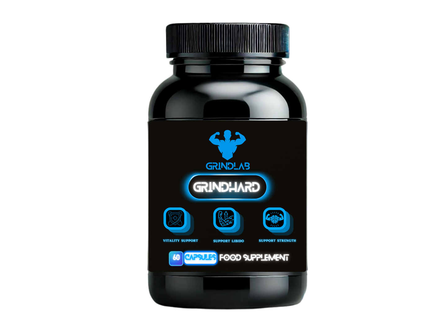GrindHard 60 Capsules - Food Supplement