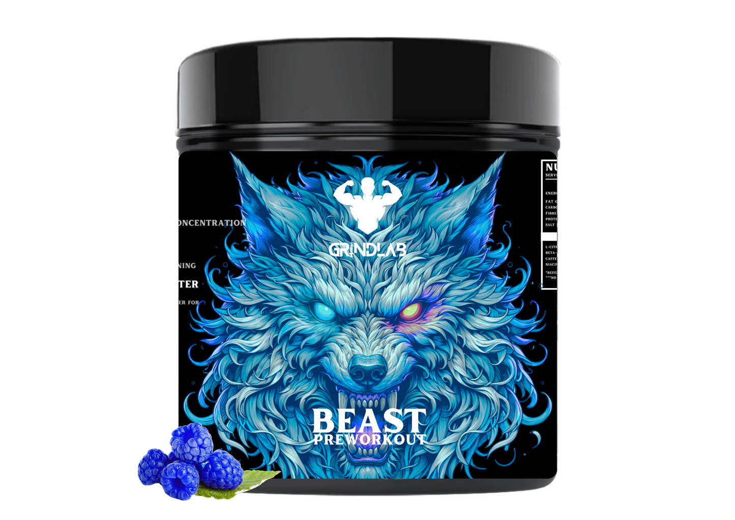 BEAST Pre-Workout – Extreme Energy &amp; Focus Formula (Multiple Flavours) 150g