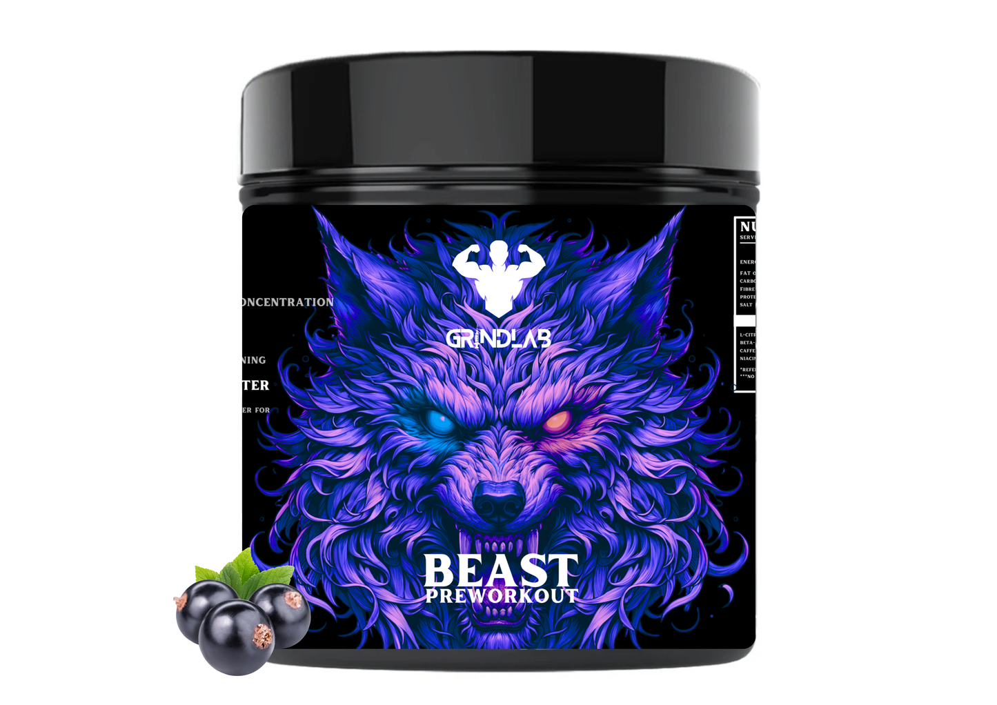BEAST Pre-Workout – Extreme Energy &amp; Focus Formula (Multiple Flavours) 150g