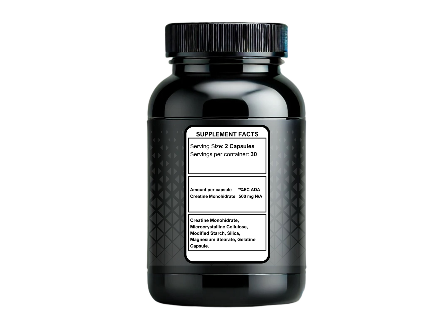 Creatine - 60 Capsules