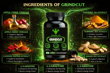 GrindCut 60 Capsules - Food Supplement