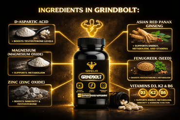 GrindBolt 60 Capsules - Food Supplement